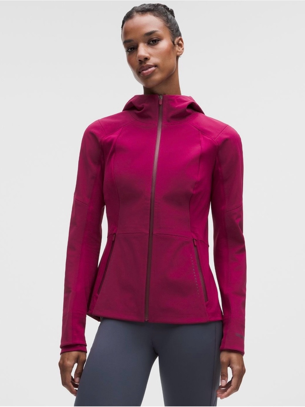NWTLululemon Cross Chill Performance Jacket Raspberry Rave